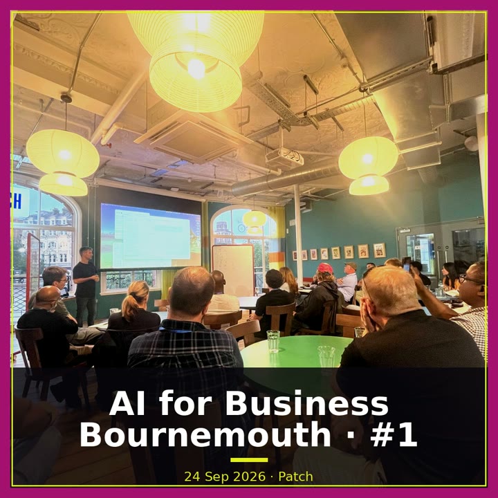 Recap of the first AI for Business Bournemouth meetup